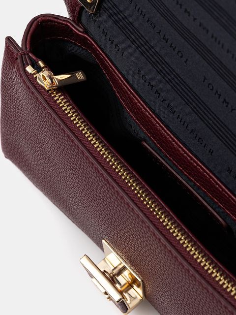 Tommy Hilfiger torebka kolor bordowy AW0AW17949