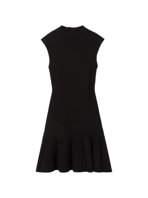 Claudie Pierlot pleated knit dress - Black - zdjęcie produktu nr 1
