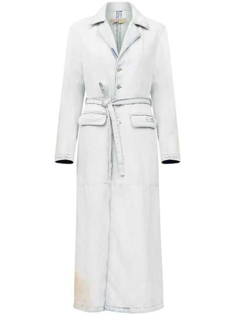 MM6 Maison Margiela denim coat - Blue - zdjęcie produktu nr 1