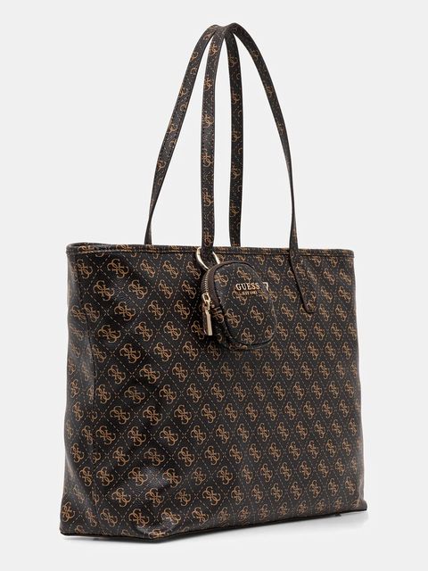 Guess torebka POWER PLAY kolor brązowy HWQG71 24240