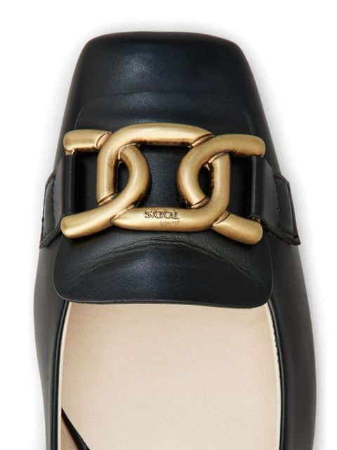 Tod's 50mm Kate leather pumps - Black