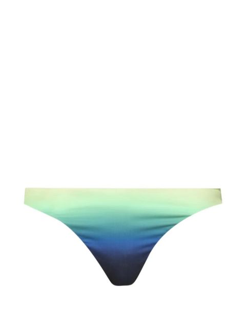 Casablanca gradient-print bikini bottoms - Blue - zdjęcie produktu nr 1