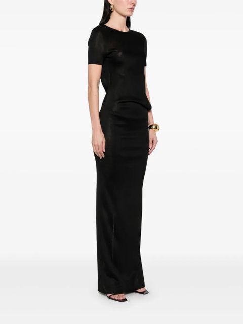 TOM FORD open-back gown - Black