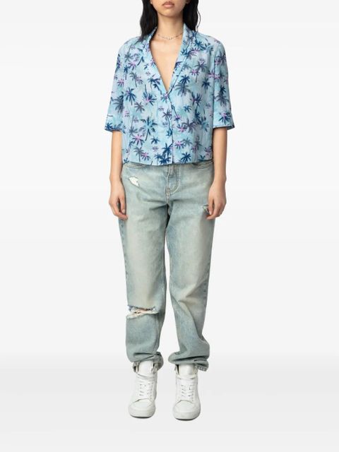Zadig&Voltaire Telmos shirt - Blue - zdjęcie produktu nr 2