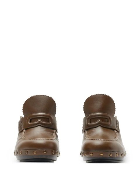 Burberry 111mm Potter mules - Brown