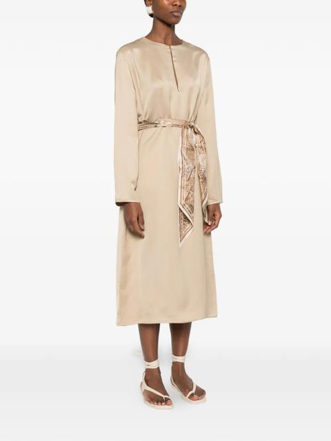 ZIMMERMANN keyhole midi dress - Neutrals