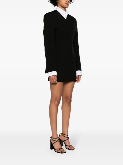 Jacquemus La Robe Cubo blazer minidress - Black