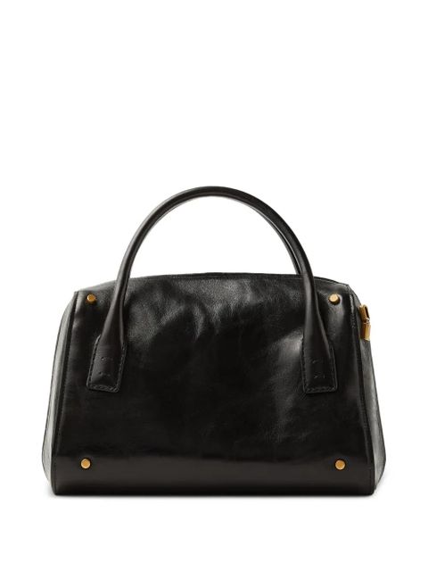 Versace Roomy leather boston bag - Black - zdjęcie produktu nr 2