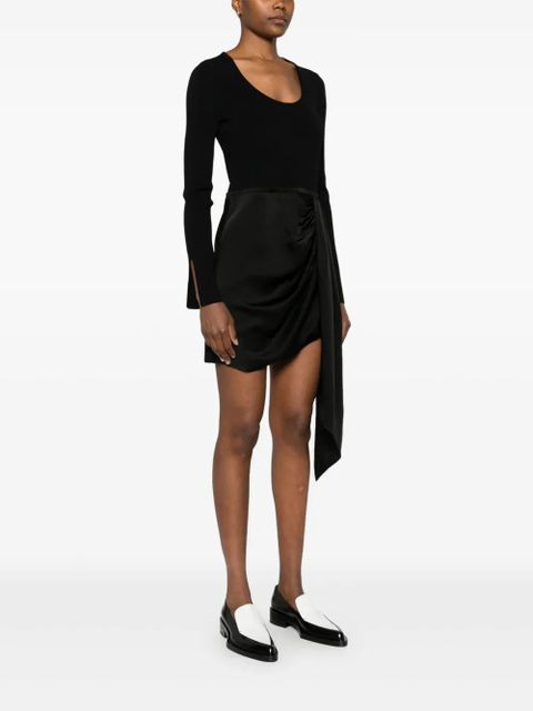 Simkhai draped mini dress - Black