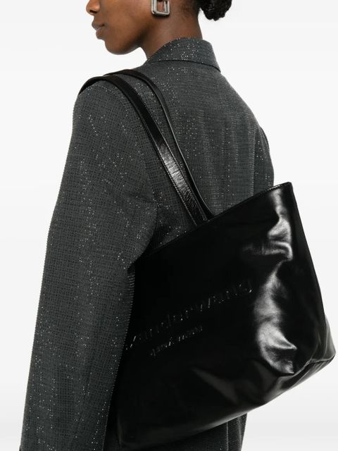Alexander Wang embossed shoulder bag - Black - zdjęcie produktu nr 2