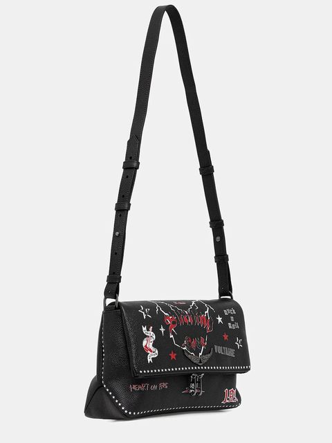 ZADIG&VOLTAIRE torebka skórzana kolor czarny LWBA04149 - zdjęcie produktu nr 2