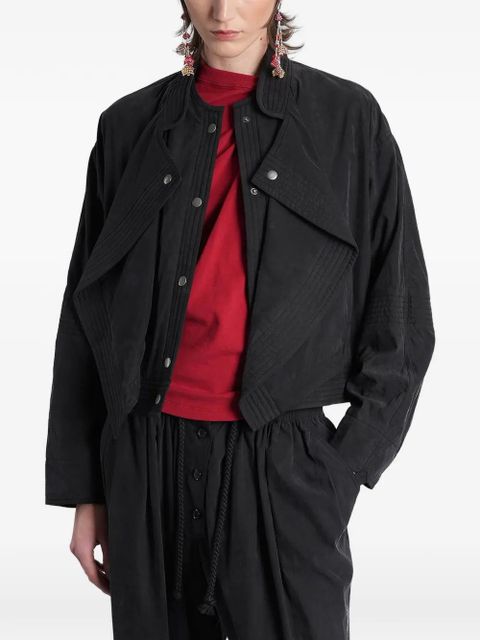 ISABEL MARANT Tricia snap-fastening jacket - Black - zdjęcie produktu nr 1