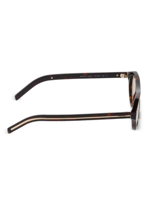 Prada Eyewear rivet-detail sunglasses - Brown