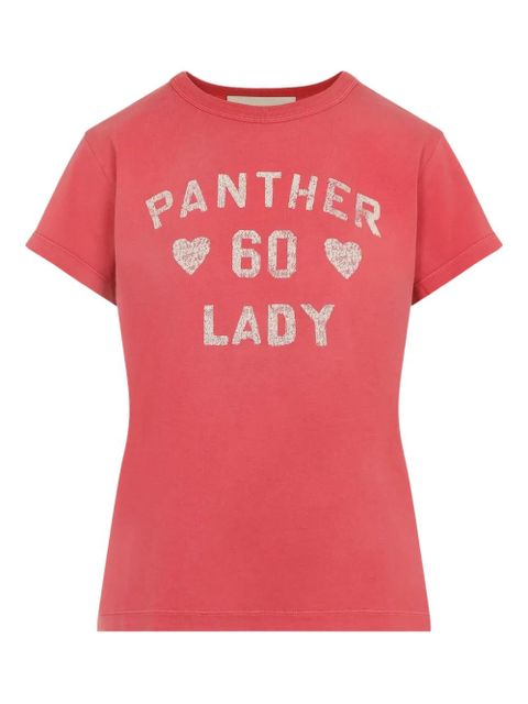 Valentino Garavani Panther Lady T-shirt - Red - zdjęcie produktu nr 1