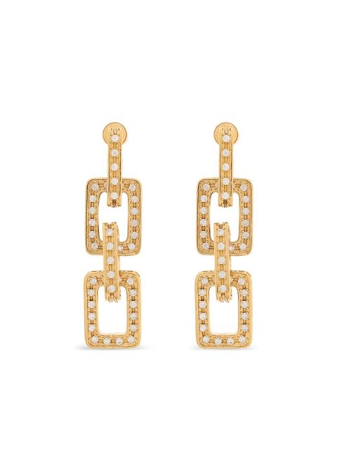 Marni crystal-embellished earrings - Gold - zdjęcie produktu nr 1