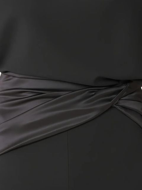 Lanvin knot detail midi dress - Black - zdjęcie produktu nr 2