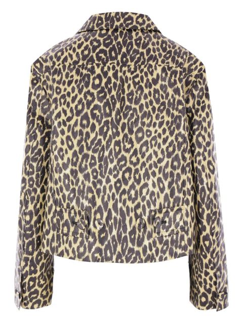 Jil Sander leopard-print jacket - Neutrals - zdjęcie produktu nr 2