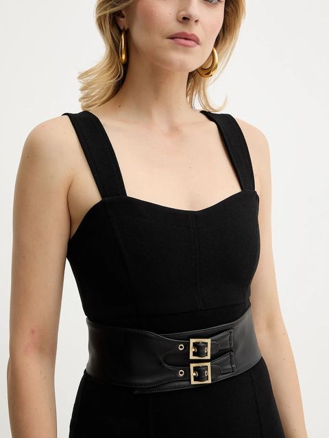 Armani Exchange sukienka kolor czarny XW000678 AF16149