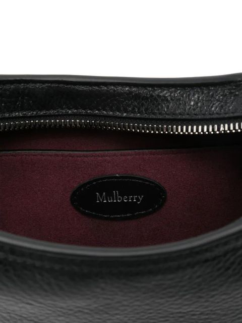Mulberry rivet-detail leather shoulder bag - Black