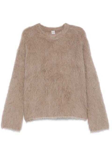 TOTEME brushed-finish sweater - Neutrals - zdjęcie produktu nr 1