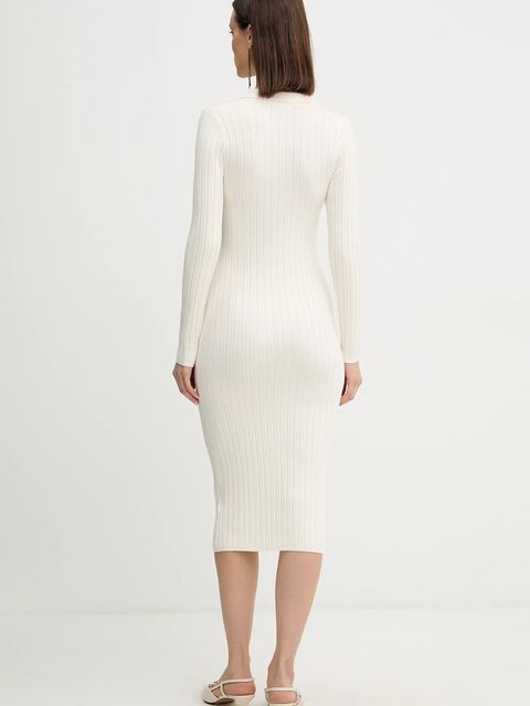 Guess sukienka MIRANDA kolor beżowy mini prosta W5BK60 Z2YJ2