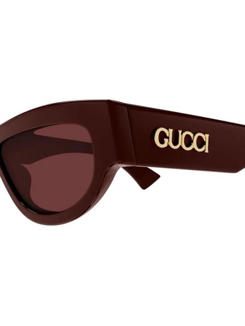 Gucci cat-eye sunglasses - Red