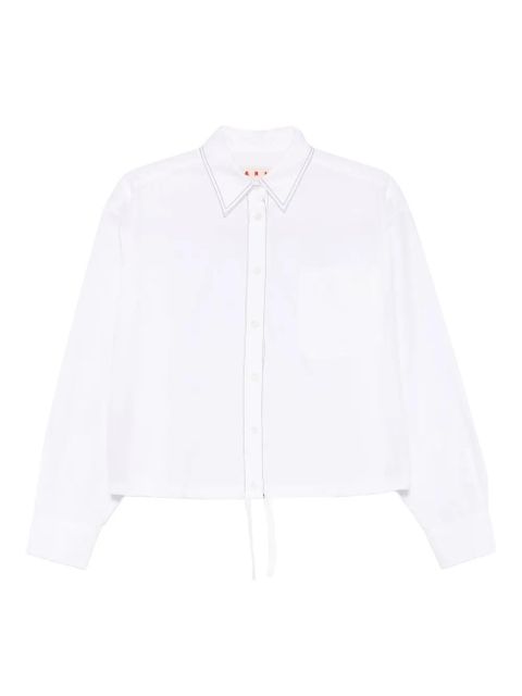 Marni long-sleeve shirt - White - zdjęcie produktu nr 1