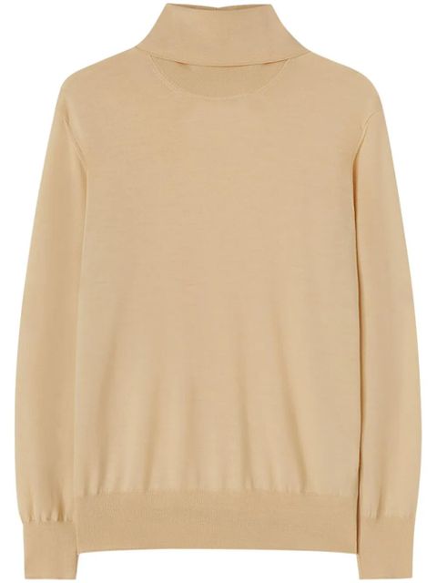 Jil Sander roll-neck wool jumper - Neutrals - zdjęcie produktu nr 1