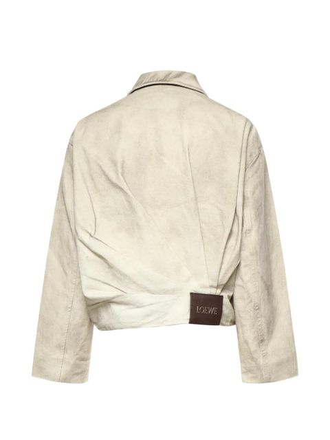 LOEWE zip-up jacket - Grey - zdjęcie produktu nr 2