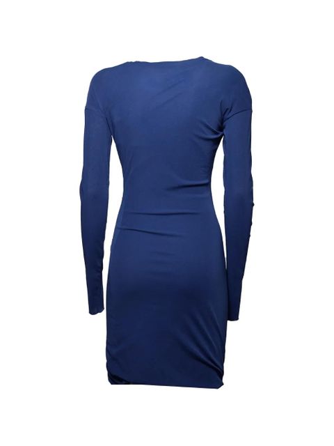Jil Sander long-sleeve mini dress - Blue - zdjęcie produktu nr 2