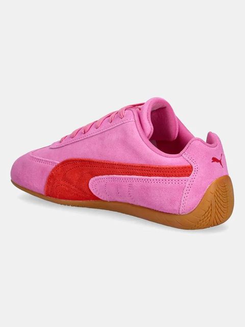 Puma sneakersy zamszowe Speedcat OG kolor różowy 398846