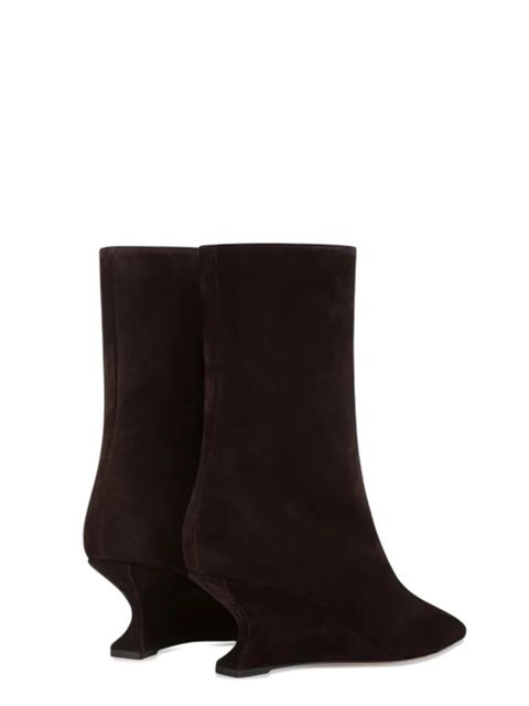 Paris Texas 50mm Nina suede ankle boots - Brown - zdjęcie produktu nr 2