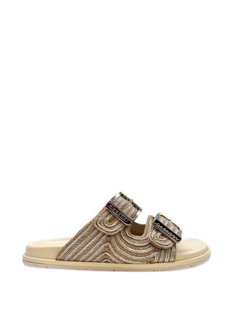 Casadei Birky Tahiti buckle-strap sandals - Neutrals - zdjęcie produktu nr 1