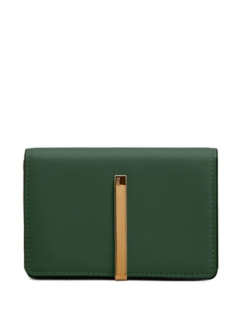 Tod's leather wallet - Green - zdjęcie produktu nr 1