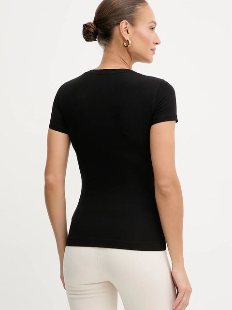 Guess t-shirt damski kolor czarny W5YI13 J1314 - zdjęcie produktu nr 2