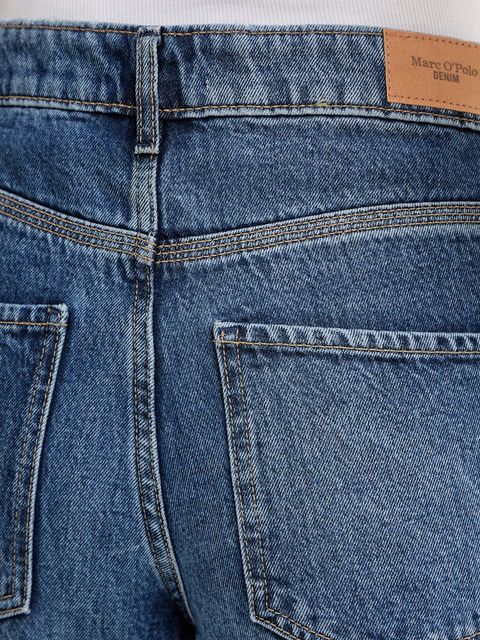 Marc O'Polo jeansy damskie kolor granatowy 5000007878