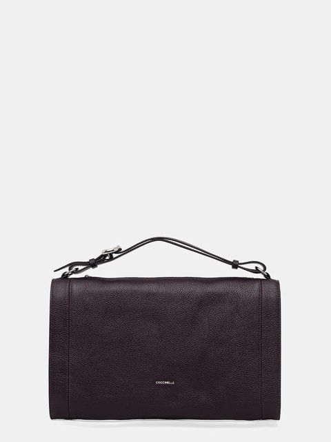 Coccinelle torebka skórzana ELINOR kolor fioletowy E1.TL5.12.02.01 - zdjęcie produktu nr 1