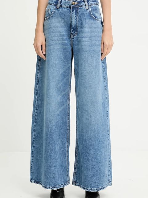 Answear.LAB jeansy damskie kolor niebieski