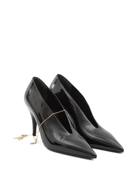 Gucci 85mm 97 patent leather pumps - Black - zdjęcie produktu nr 2