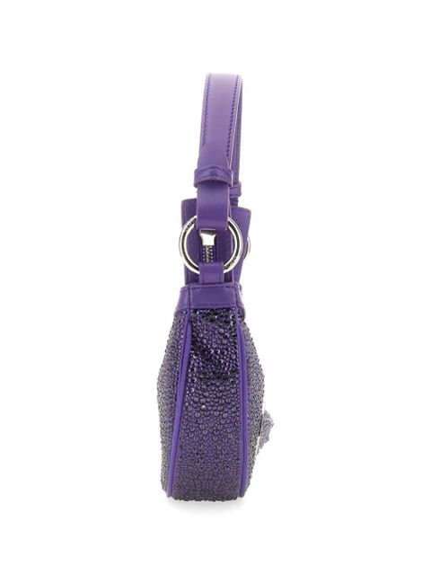 Versace mini La Medusa embellishment shoulder bag - Purple