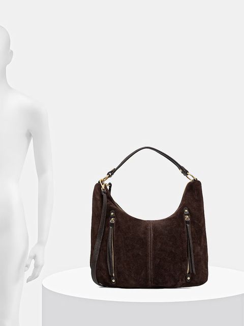 Answear.LAB torebka zamszowa