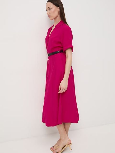 Medicine sukienka rozkloszowana z wiskozy - zdjęcie produktu nr 1