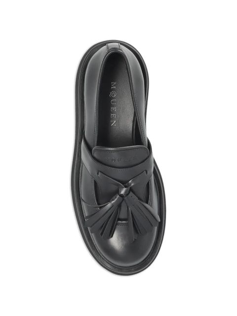 Alexander McQueen tassel platform loafers - Black - zdjęcie produktu nr 2