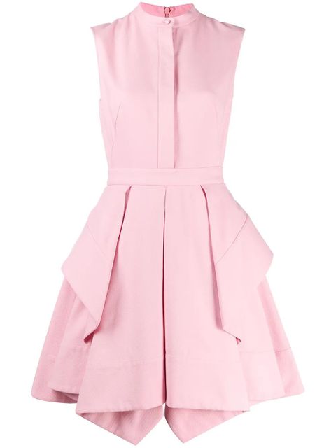Alexander McQueen draped short dress - Pink - zdjęcie produktu nr 1