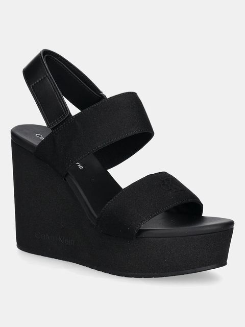 Calvin Klein Jeans sandały WEDGE SANDAL WEBBING IN - zdjęcie produktu nr 2
