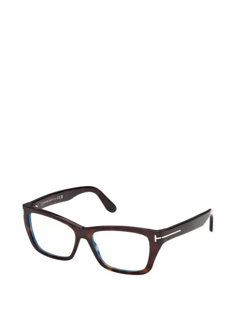 TOM FORD Eyewear square-frame glasses - Brown - zdjęcie produktu nr 2