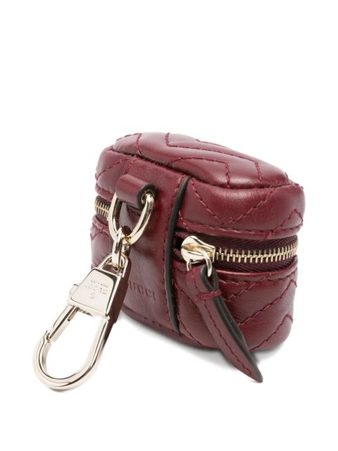 Gucci quilted GG keyring - Red - zdjęcie produktu nr 2