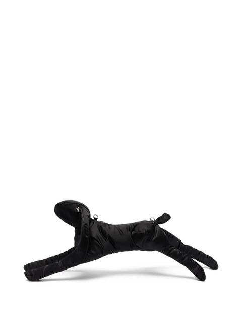 Simone Rocha Hare padded satin cross body bag - Black - zdjęcie produktu nr 1