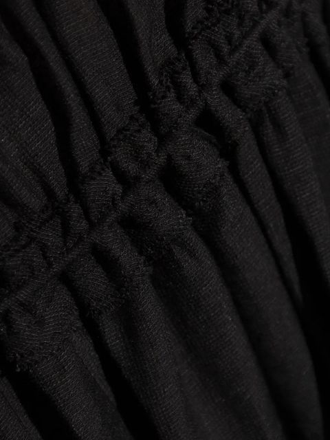 Tory Burch smocked strap dress - Black