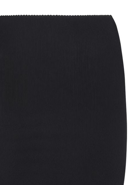 Dolce & Gabbana ribbed skirt - Black